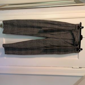 Wilfred Tie Front Pant - Grey Wool